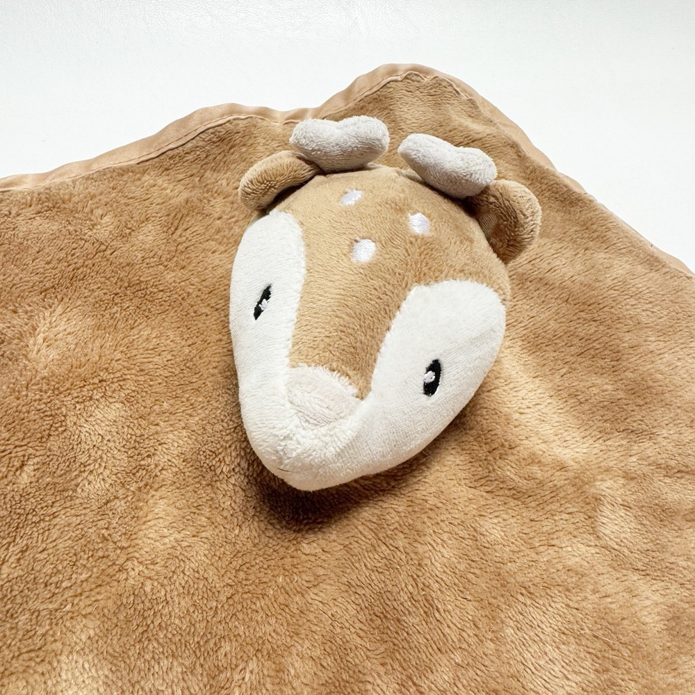 Parents Choice Deer Fawn Lovey Forest Woodland Baby Security Blanket Brown Plush
